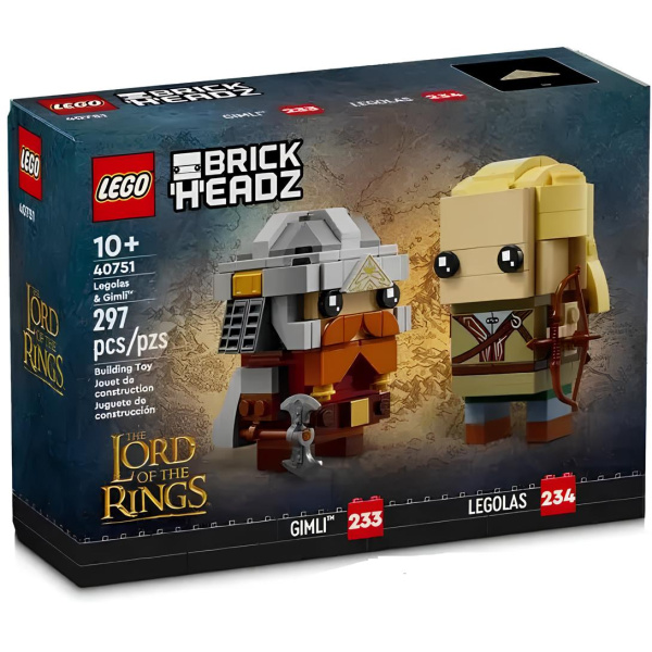 Конструктор Lego BrickHeadz 40751 Леголас и Гимли